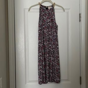 MK Halter Chain Floral Dress
